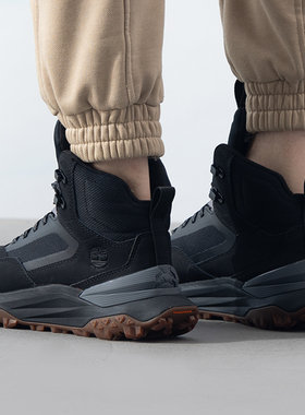 添柏岚官方男鞋2025冬季新款户外登山徒步鞋运动低帮休闲鞋A6DB3