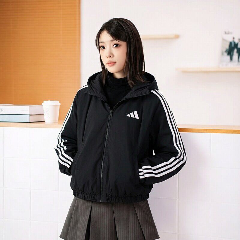 阿迪达斯三叶草外套女装春季新款经典运动服官方正品薄款透气夹克