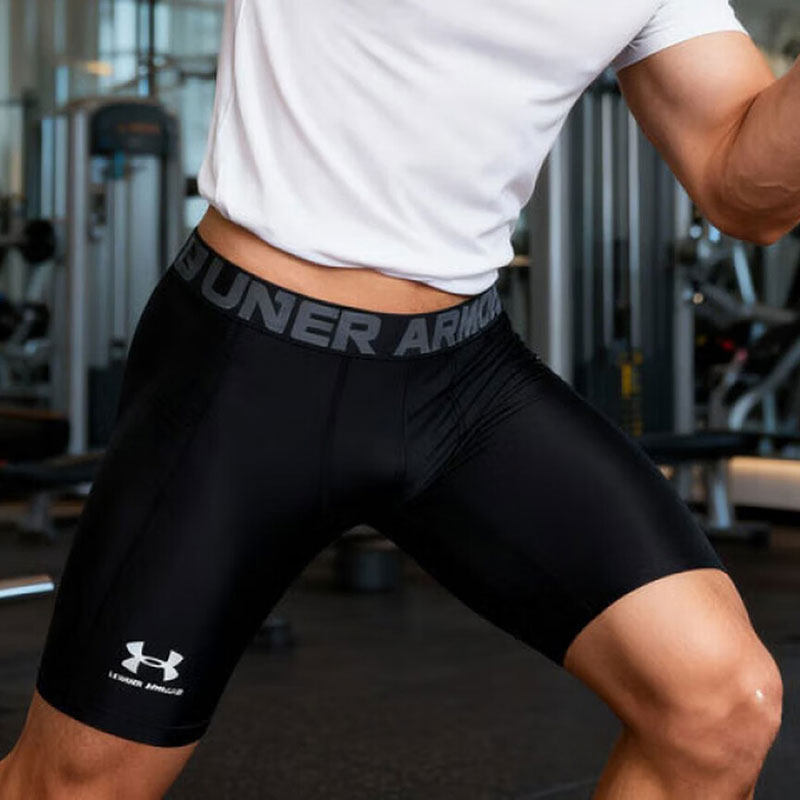 安德玛官方男新款透气运动裤健身训练弹力紧身五分裤短裤1361596,运动服/休闲服装,运动中长裤／短裤,淘宝优惠券,粉丝福利购,淘宝优惠卷