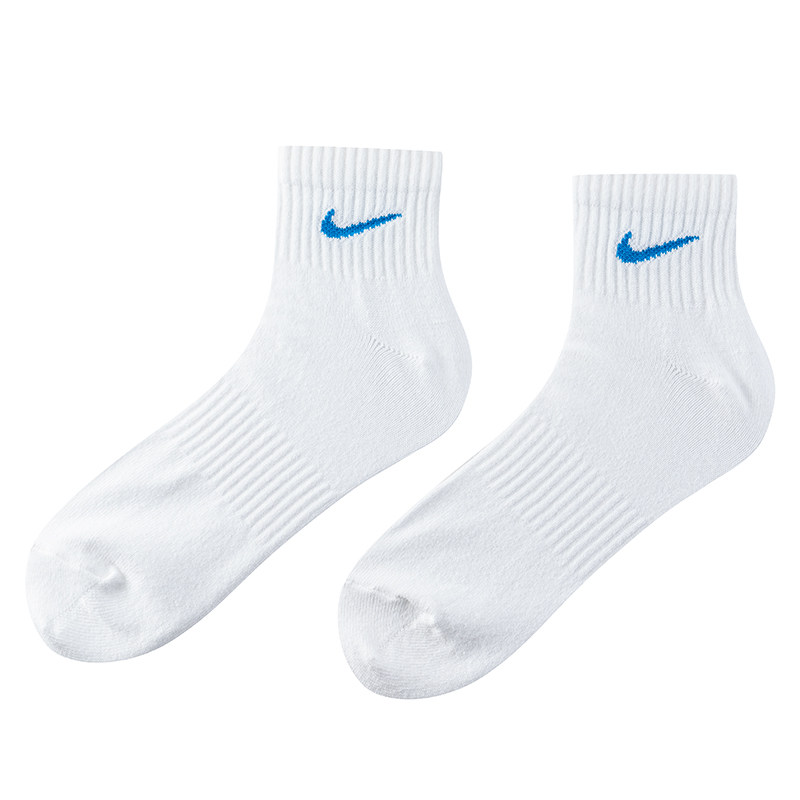 茵特丨NIKE耐克三双装白色袜子男袜女袜2026夏季新款速干透气短袜