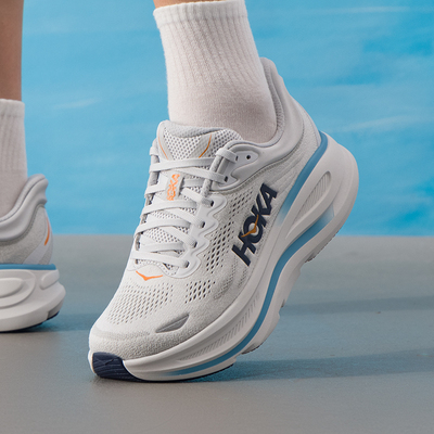 HOKA跑步鞋男鞋2026春季新款BONDI 9邦代9公路轻盈缓震跑鞋运动鞋