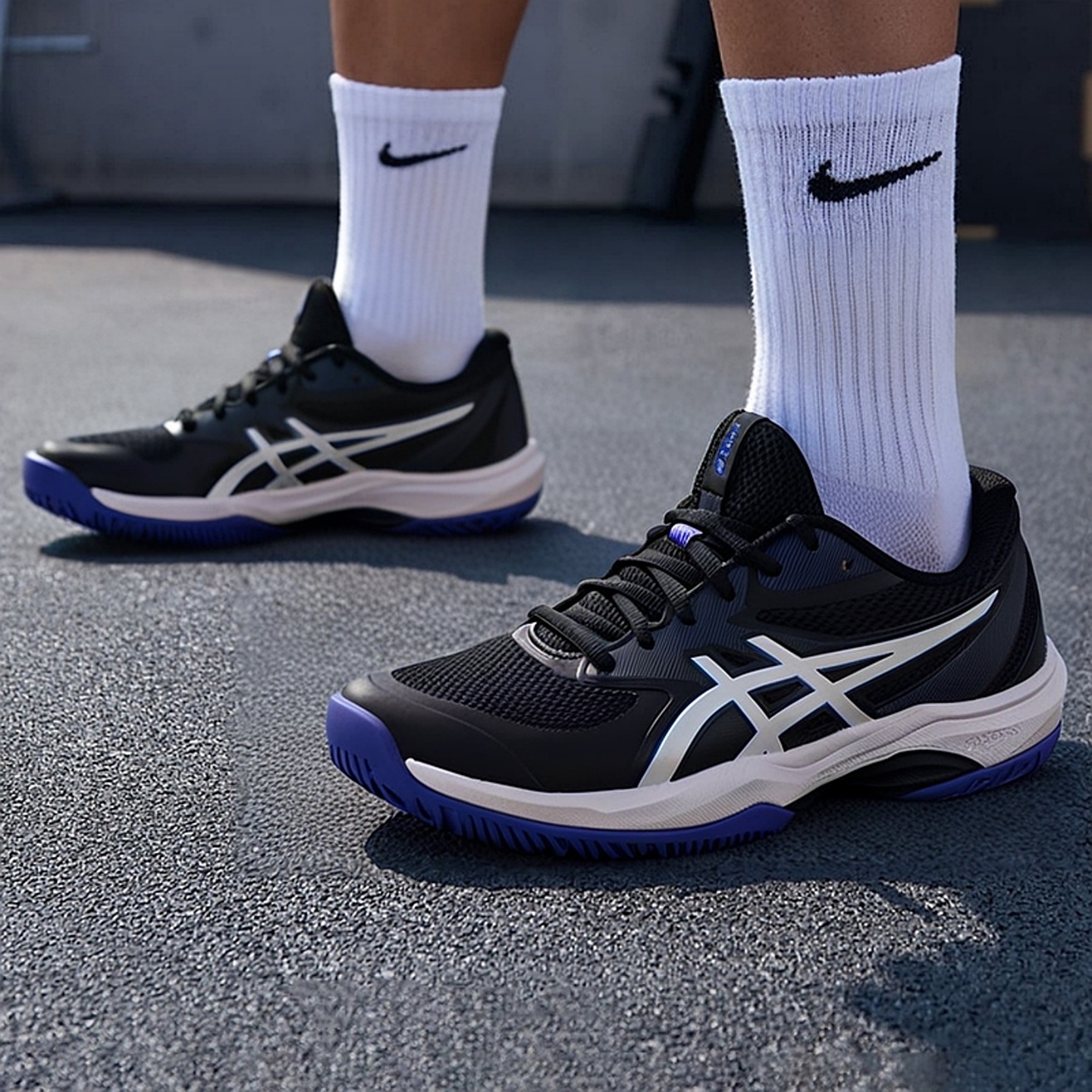 Asics亚瑟士网球鞋男鞋2025秋冬新款休闲鞋GAME FF运动鞋1041A489