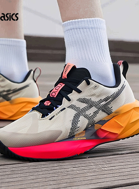 亚瑟士NOVABLAST5男款缓震跑步鞋透气运动鞋马拉松跑鞋1011C175