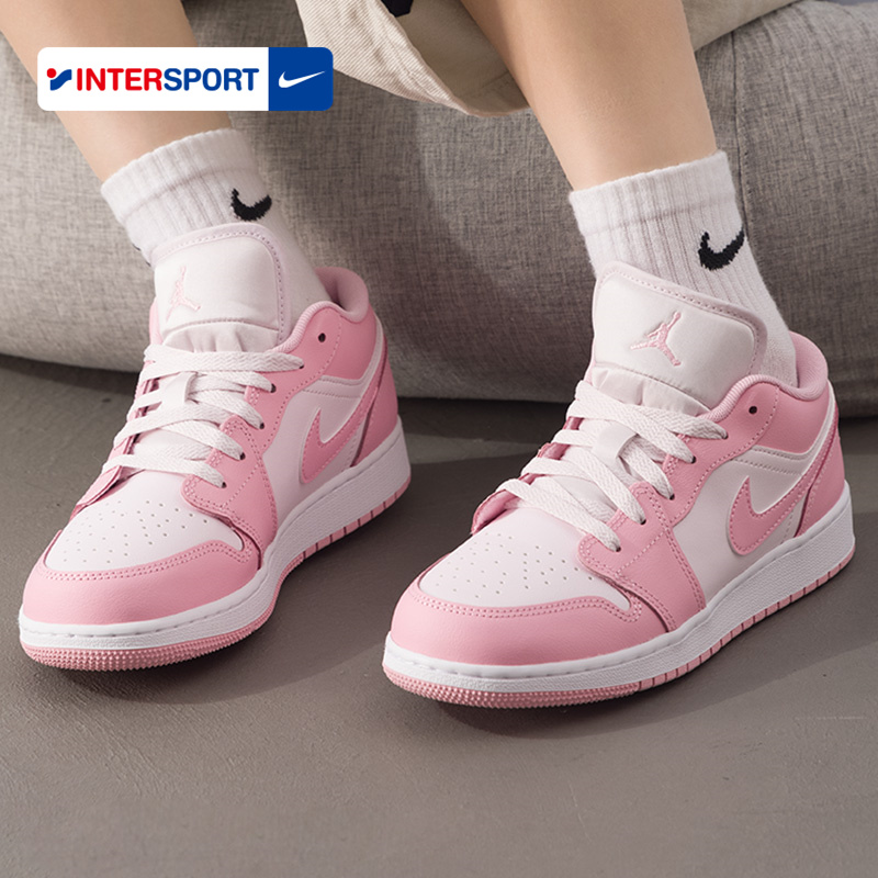 NIKE耐克2025冬季新款AJ1 LOW系列女鞋童鞋低帮休闲运动鞋553560