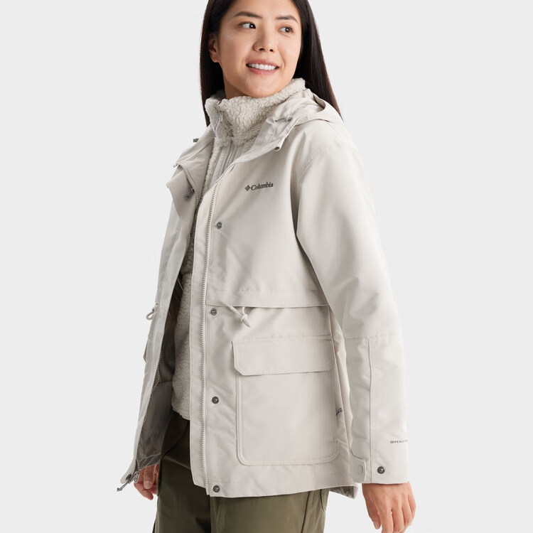 哥伦比亚冲锋衣女2025新款徒步登山抓绒内胆三合一运动夹克外套,户外/登山/野营/旅行用品,户外休闲衣,淘宝优惠券,粉丝福利购,淘宝优惠卷
