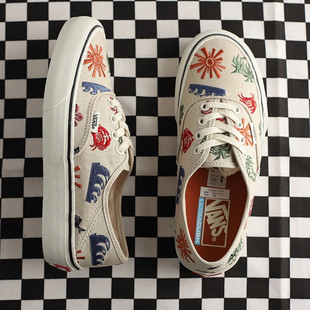 新款 刺绣万斯帆布鞋 男士 Vans范斯男鞋 低帮板鞋 2024夏季 休闲鞋 女鞋