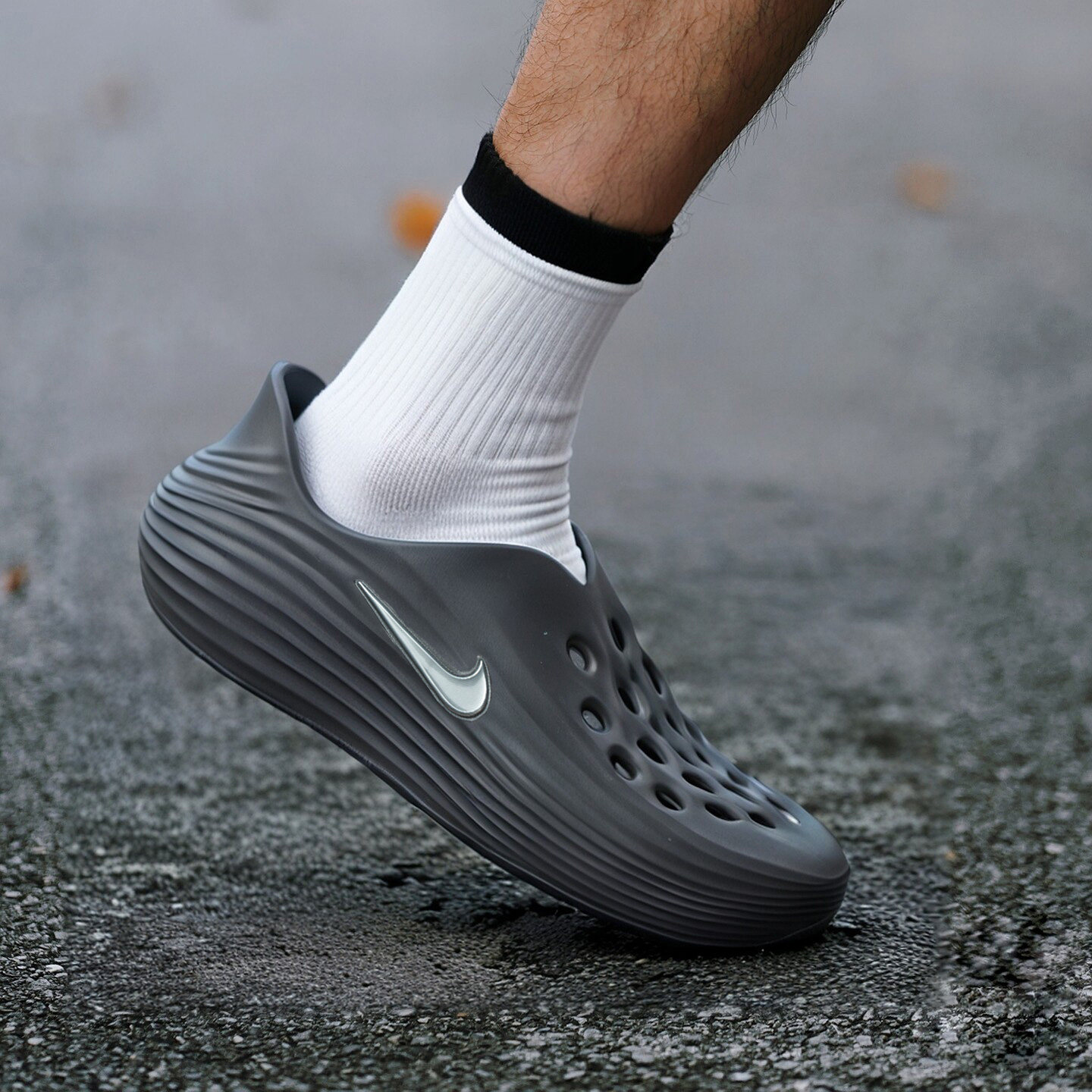 茵特丨NIKE耐克洞洞鞋男鞋新款一脚蹬穿脱拖鞋凉鞋户外涉水沙滩鞋
