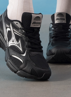 美津浓官网男女鞋黑色春季新款运动鞋SPEED 2K情侣跑步鞋D1GH2229