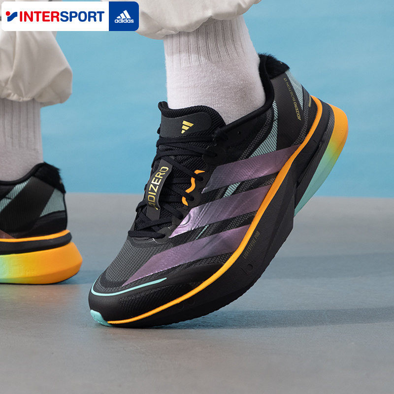 Adidas阿迪达斯竞速跑鞋男鞋2026春季新款运动鞋缓震跑步鞋KI1516