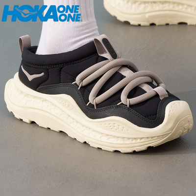 HOKA男鞋女鞋2026夏季户外运动鞋ORA PRIMO保暖缓震一脚穿休闲鞋