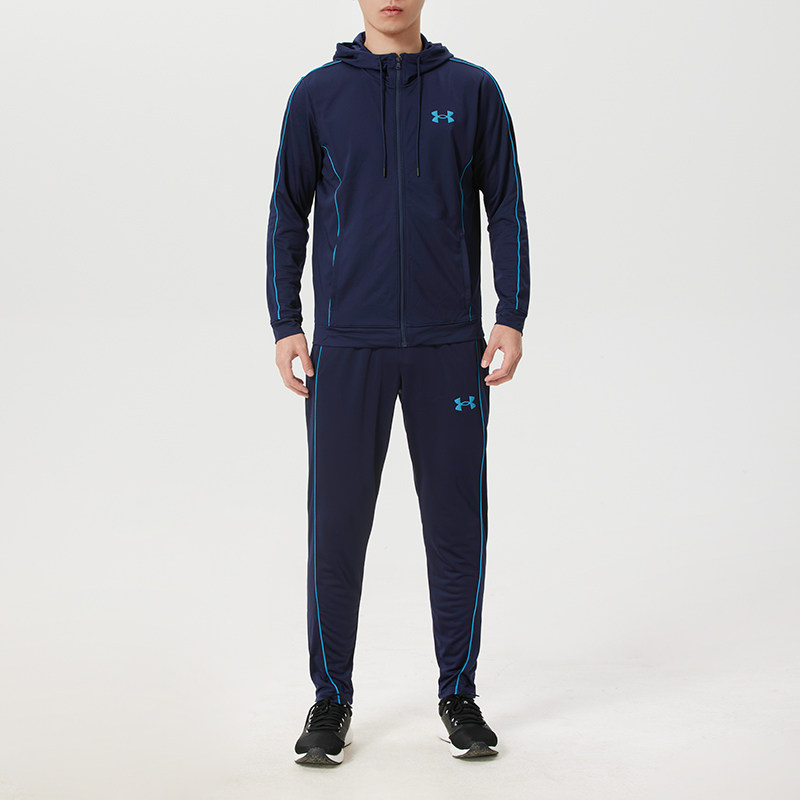 茵特丨安德玛官方UA春夏Tracksuit男子宽松运动休闲套装1390152 - 实物图