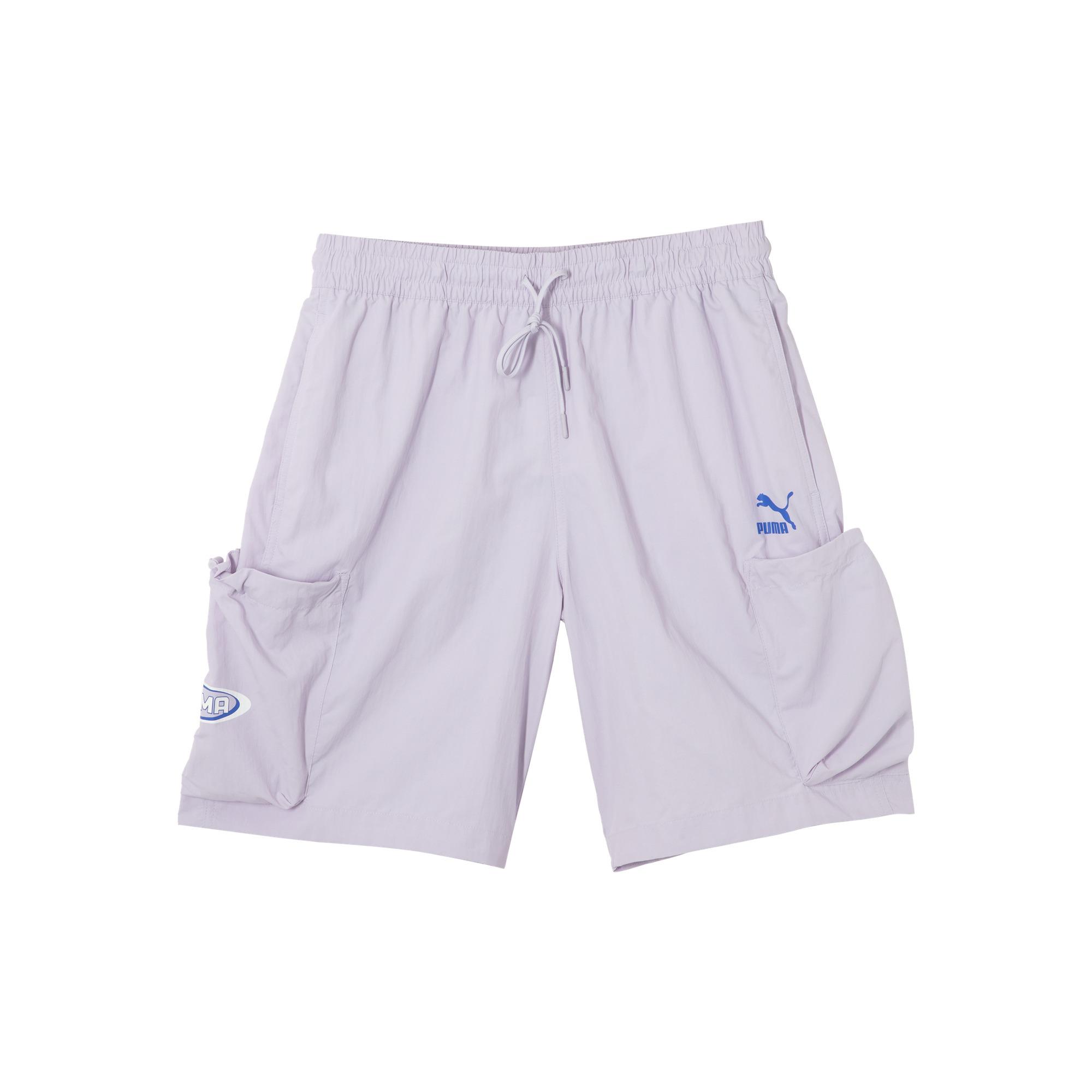 Puma彪马黑色短裤男2025夏季新款跑步休闲宽松运动裤五分裤627176