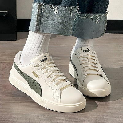 Puma彪马板鞋男鞋女鞋2025冬季新款板鞋低帮耐磨运动休闲鞋374902