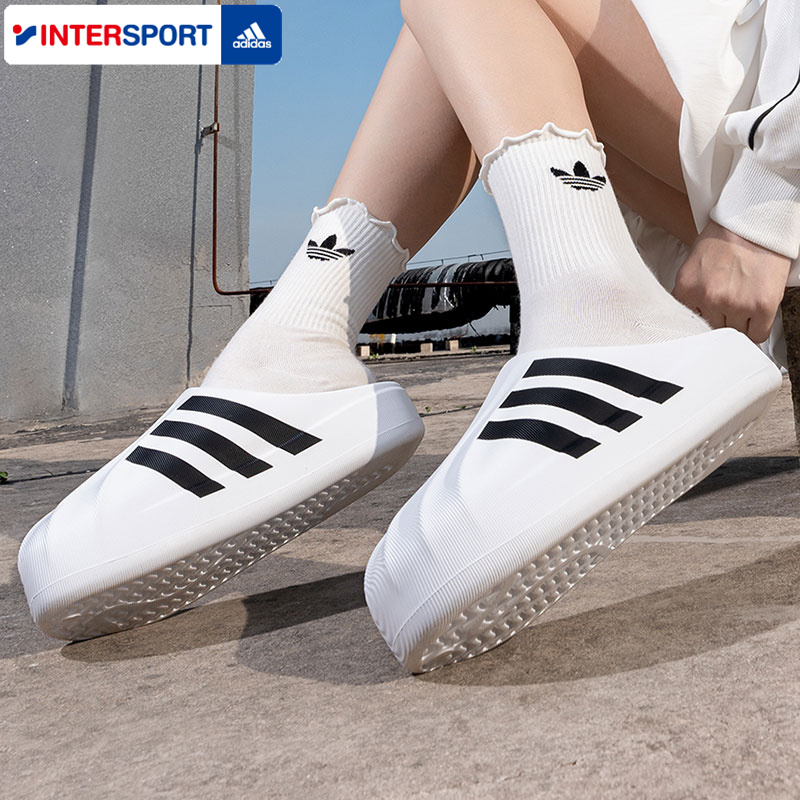 adidas阿迪达斯三叶草穆勒鞋厨师鞋2025秋季男女贝壳头拖鞋IF6184