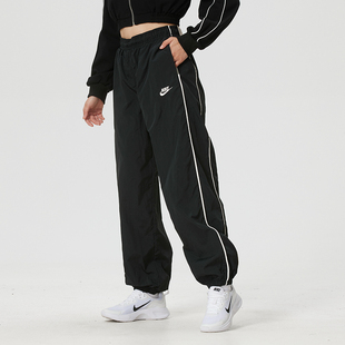 NIKE耐克梭织长裤女裤2026春季新款跑步宽松休闲运动裤IM8032-011