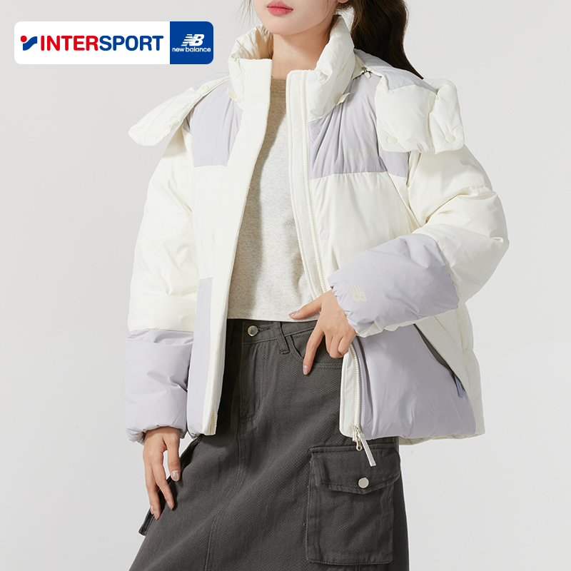 New Balance 冬季新款女装NB运动休闲防风保暖羽绒服外套NPE43012
