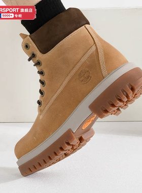 添柏岚休闲鞋男鞋2025冬季新款户外防水踢不烂大黄靴马丁靴A5YKD