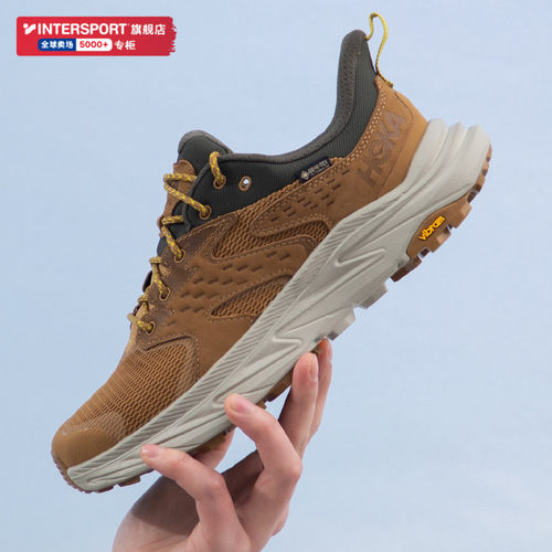 HOKA旗舰店男鞋Anacapa 2 Low GTX户外登山鞋阿纳卡帕越野徒步鞋