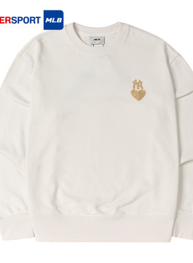 MLB官方卫衣男女情侣上衣2025秋季新款运动服宽松套头衫3AMTH9144