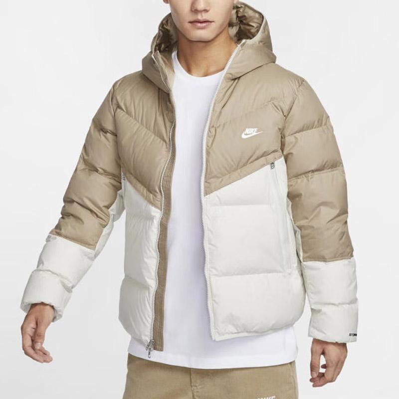 NIKE耐克羽绒服男装秋冬季新款户外风行者运动服保暖连帽鸭绒外套