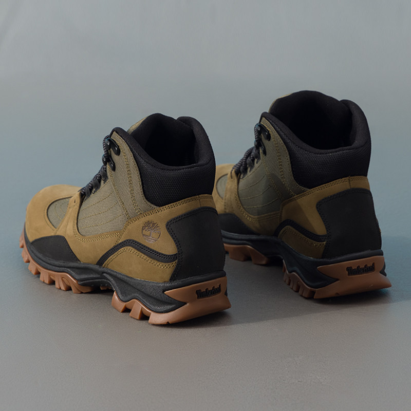 添柏岚男鞋2025冬季徒步鞋户外登山鞋中帮CORDURA耐磨短靴A6BNN