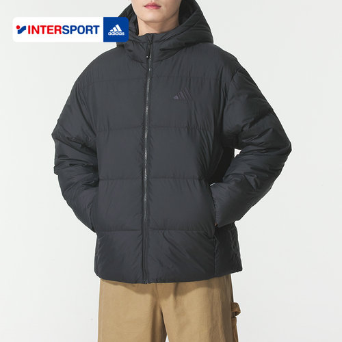阿迪达斯男士保暖羽绒服