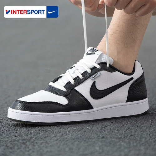 茵特丨Nike耐克官方正品男鞋2026秋季新款运动鞋黑白熊猫休闲板鞋