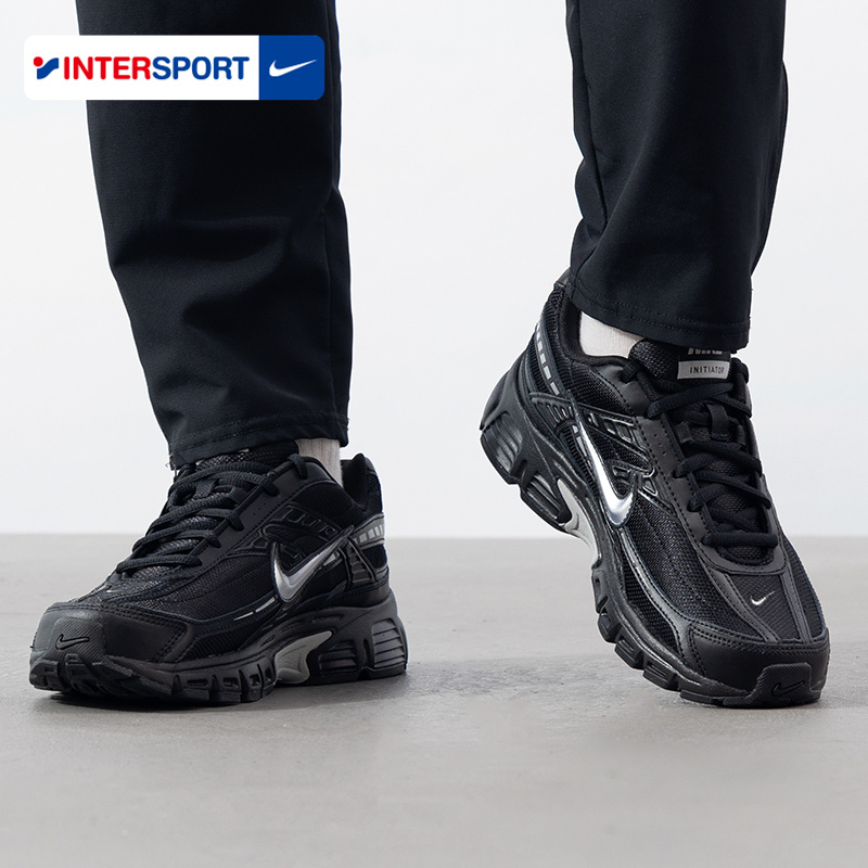 耐克男鞋老爹鞋2025冬季新款INITIATOR运动鞋黑武士休闲鞋IB4595