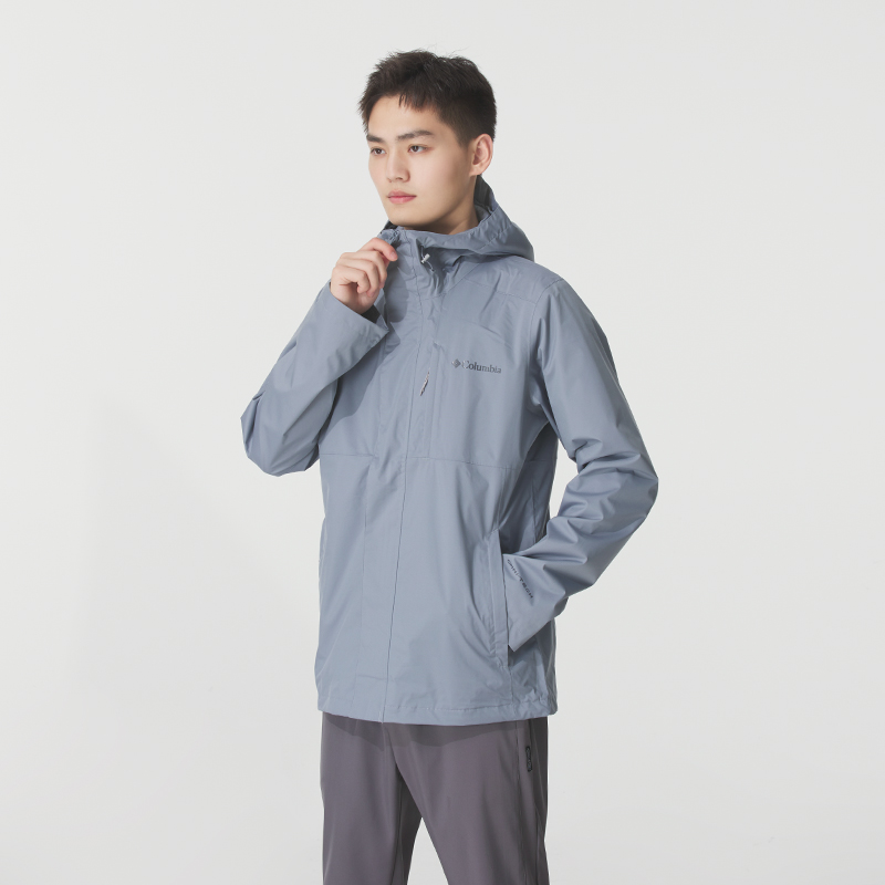 哥伦比亚Columbia外套男 25冬季新款户外徒步运动透气防水夹克