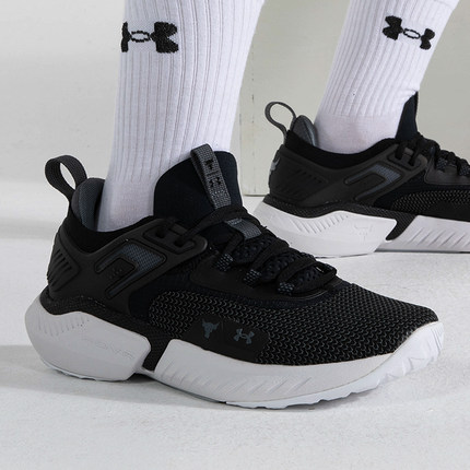 UA安德玛官方跑步鞋男Project Rock强森5训练鞋轻便运动鞋3025435