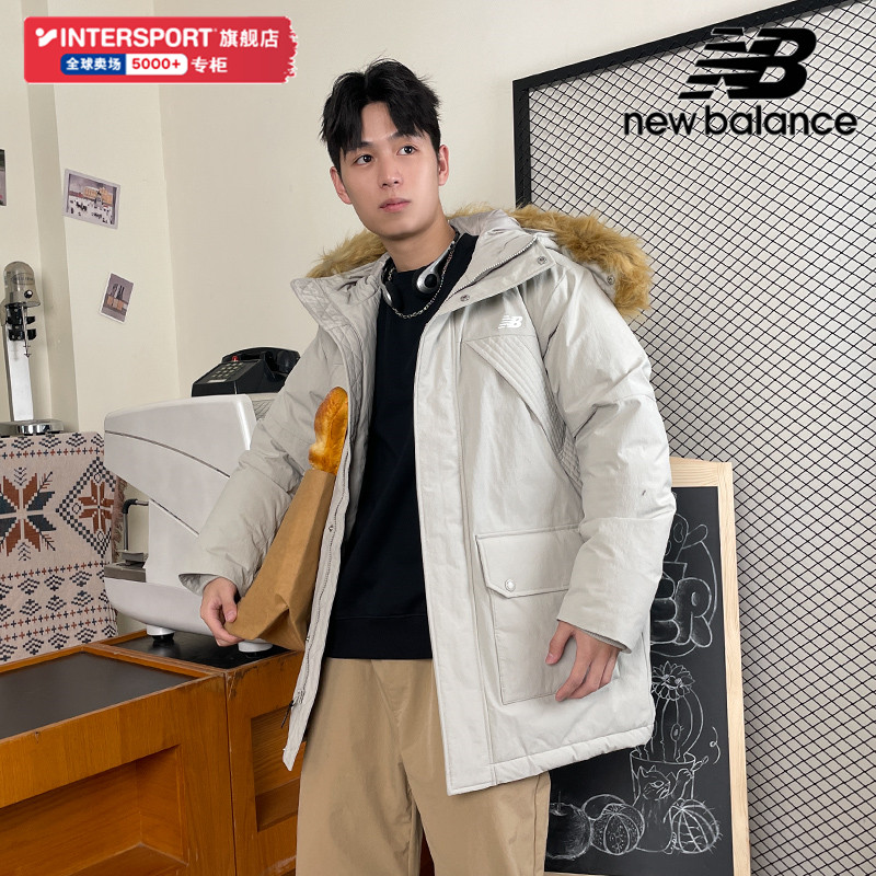 工装羽绒服NEWBALANCE保暖连帽