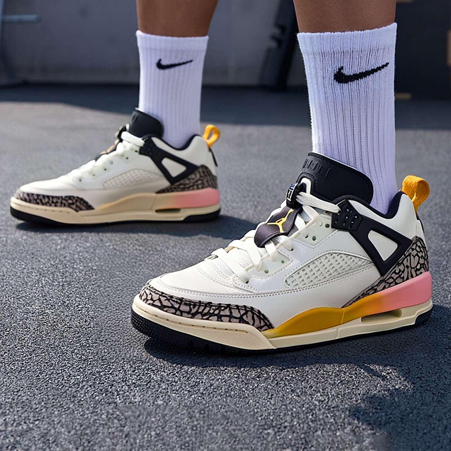 耐克正品男鞋2025冬季新款Jordan Spizike气垫运动鞋篮球鞋FQ1759