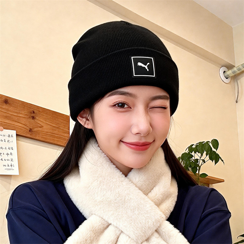 PUMA彪马男女帽冬季新款保暖运动帽户外护耳休闲绒线帽针织毛线帽,运动包/户外包/配件,运动帽,淘宝优惠券,粉丝福利购,淘宝优惠卷