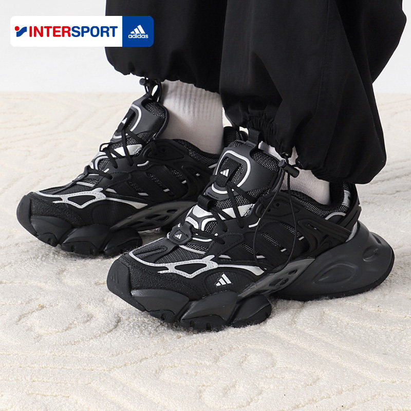 阿迪达斯男女厚底增高运动老爹鞋