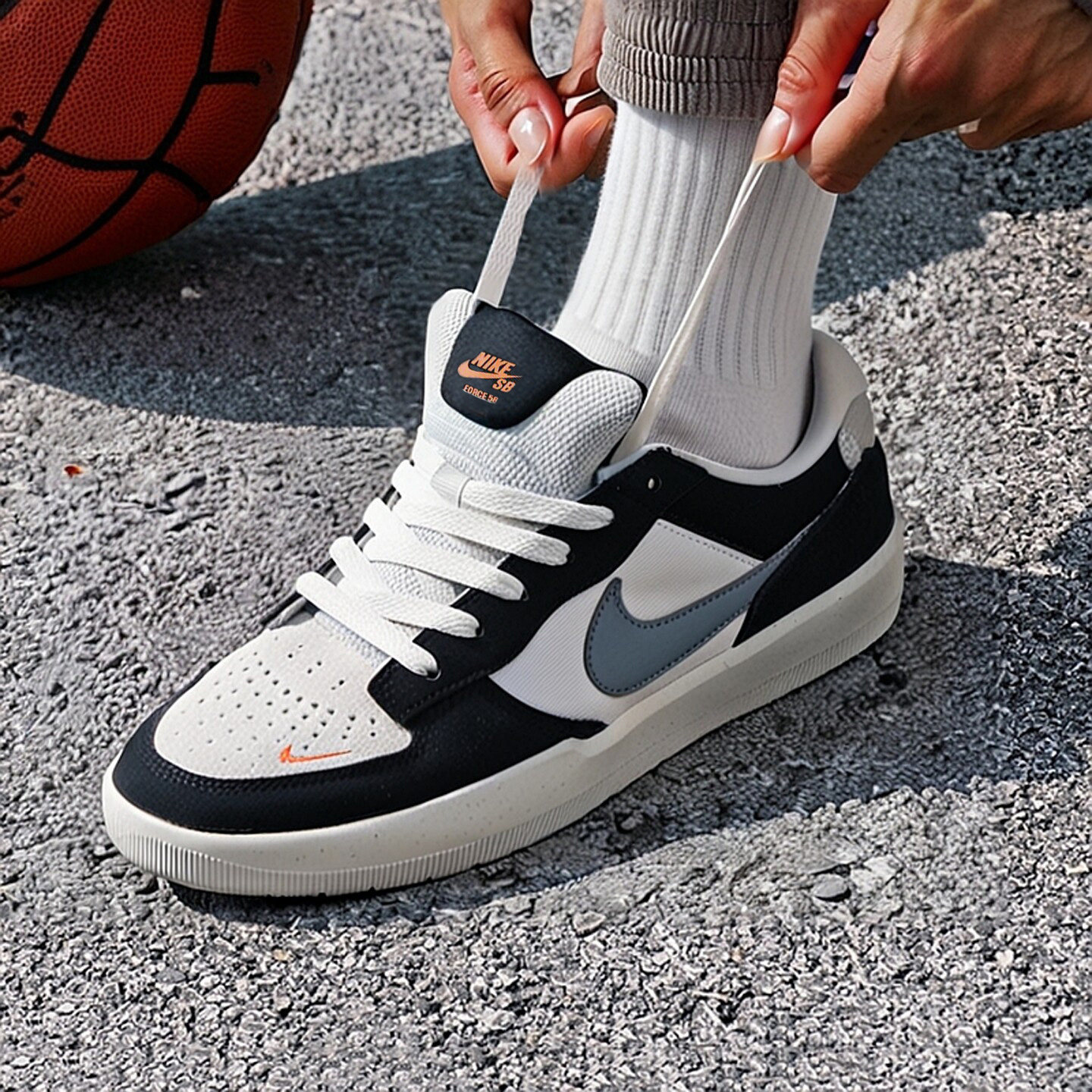 NIKE耐克男鞋2026夏季新款运动鞋SB FORCE 58滑板鞋休闲鞋男正品