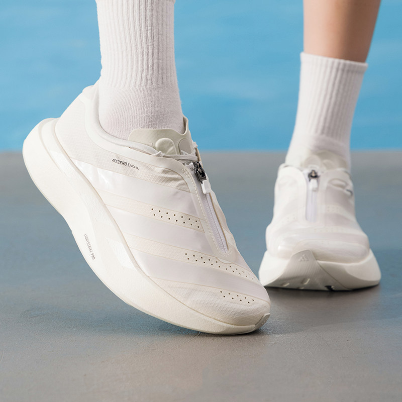 茵特丨阿迪达斯竞速跑步鞋女2026秋季adizero Evo SL ZIP W运动鞋图片