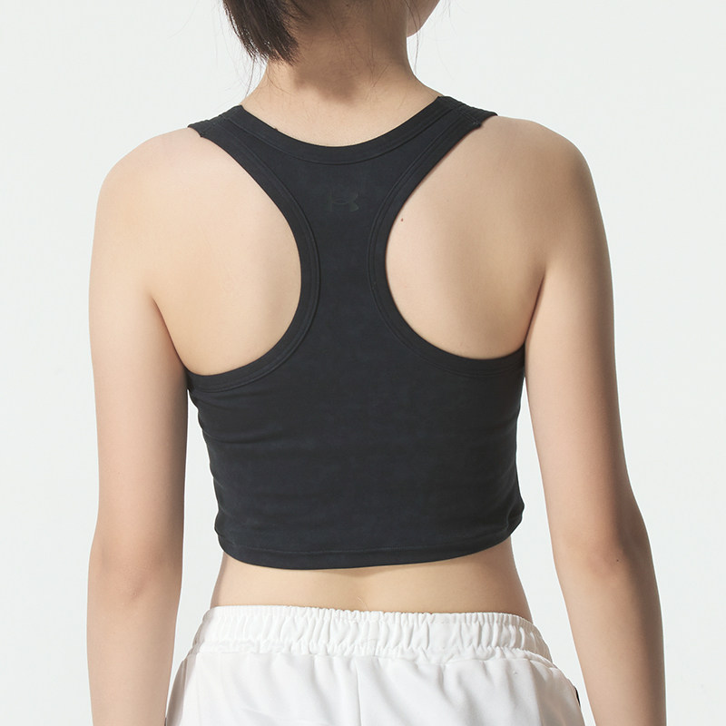 安德玛女士内衣26新款春季运动瑜伽健身胸衣透气跑步训练文胸bra