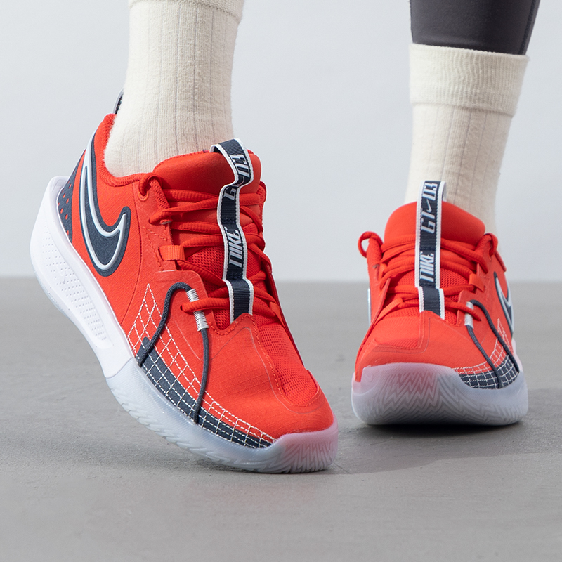 NIKE耐克大童鞋子2025冬季新款青少年运动鞋G.T. CUT 3缓震篮球鞋