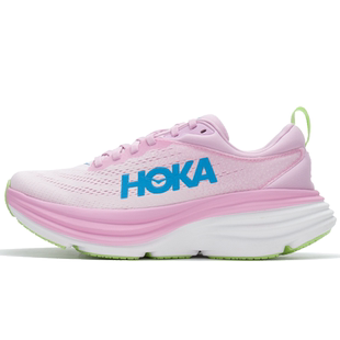 HOKA官方女鞋邦代8缓震跑步鞋Bondi 8轻便透气运动鞋公路慢跑鞋