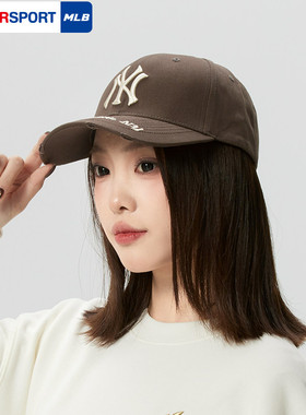 MLB男女帽子2025冬季新款运动帽情侣遮阳帽鸭舌帽棒球帽3ACPKP02N