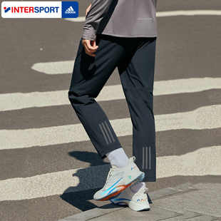 新款 adidas阿迪达斯梭织长裤 男裤 子2026春季 IB8147 休闲速干运动裤