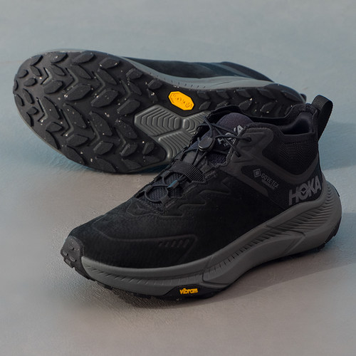 HOKA男鞋秋季户外防水徒步鞋TRANSPORT CHUKKA GTX舒适轻量运动鞋