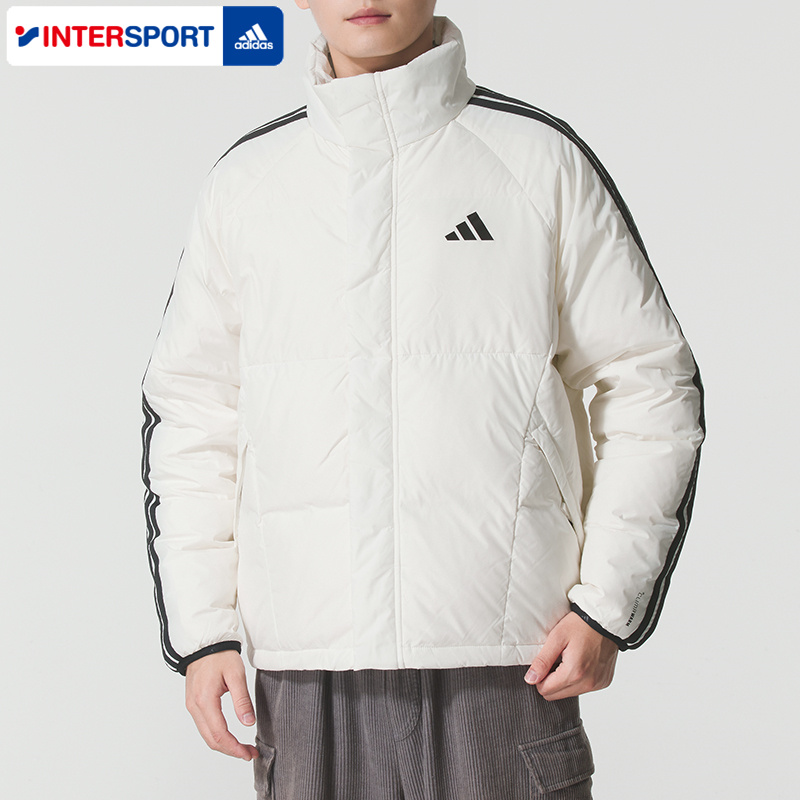 阿迪达斯男士户外保暖羽绒服