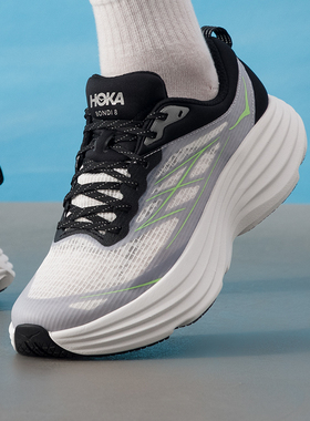 HOKA跑步鞋男女鞋Bondi 8 TS Caged运动鞋邦代 8公路跑鞋1155391