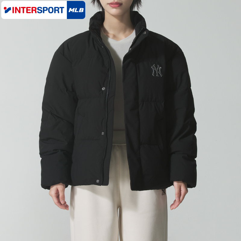 MLB官方男女羽绒服2025冬季新款运动服户外情侣棉羽外套3ADJM1256