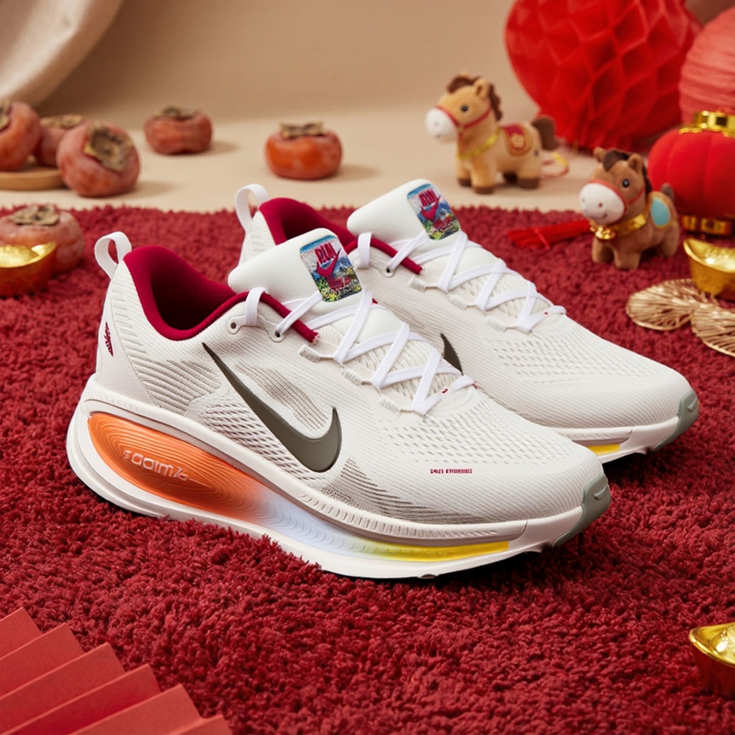 NIKE耐克马年限定跑鞋男2025冬季新款新年款运动鞋缓震健身跑步鞋