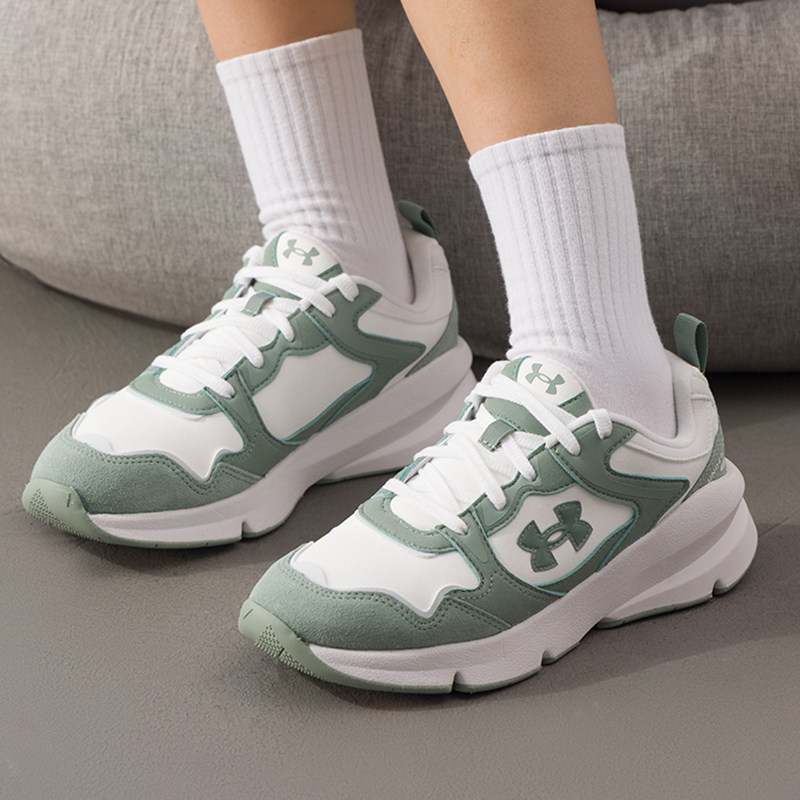 UA安德玛运动鞋男鞋女正品25春季轻便休闲鞋健身训练鞋减震跑步鞋