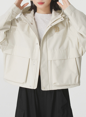 MLB官方梭织夹克女装25秋季新款运动服跑步训练防风外套3FWJB0154