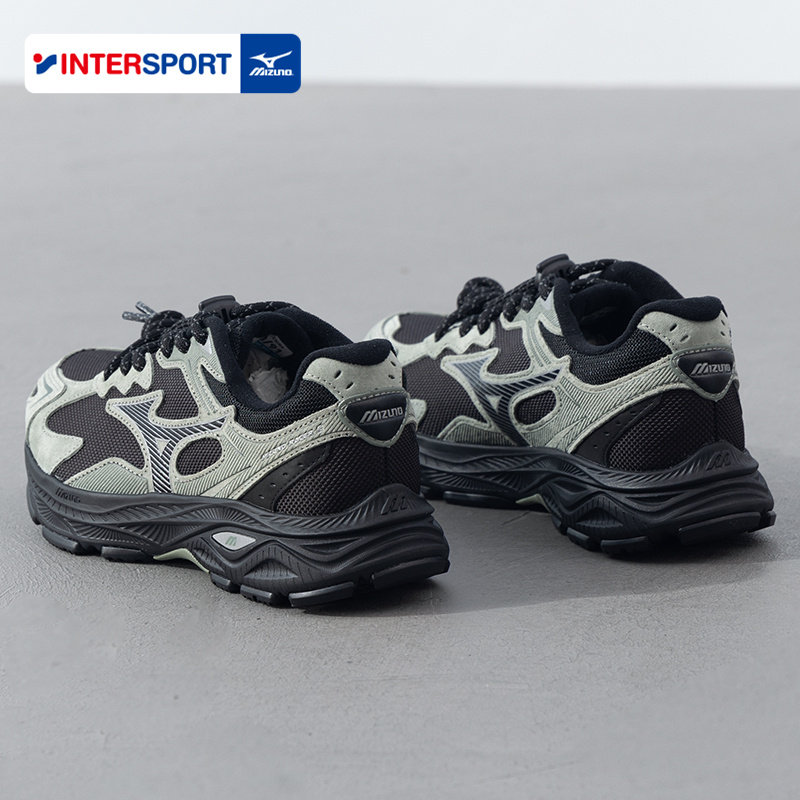 美津浓MIZUNO男女跑步鞋2025冬季新款低帮透气缓震运动鞋D1GH2235