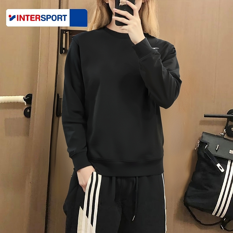 耐克nike衣服女款外套25冬季运动服健身长袖男款圆领套头衫卫衣潮